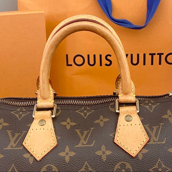 Auth Louis Vuitton Speedy 25 Monogram - Picture 4 of 8
